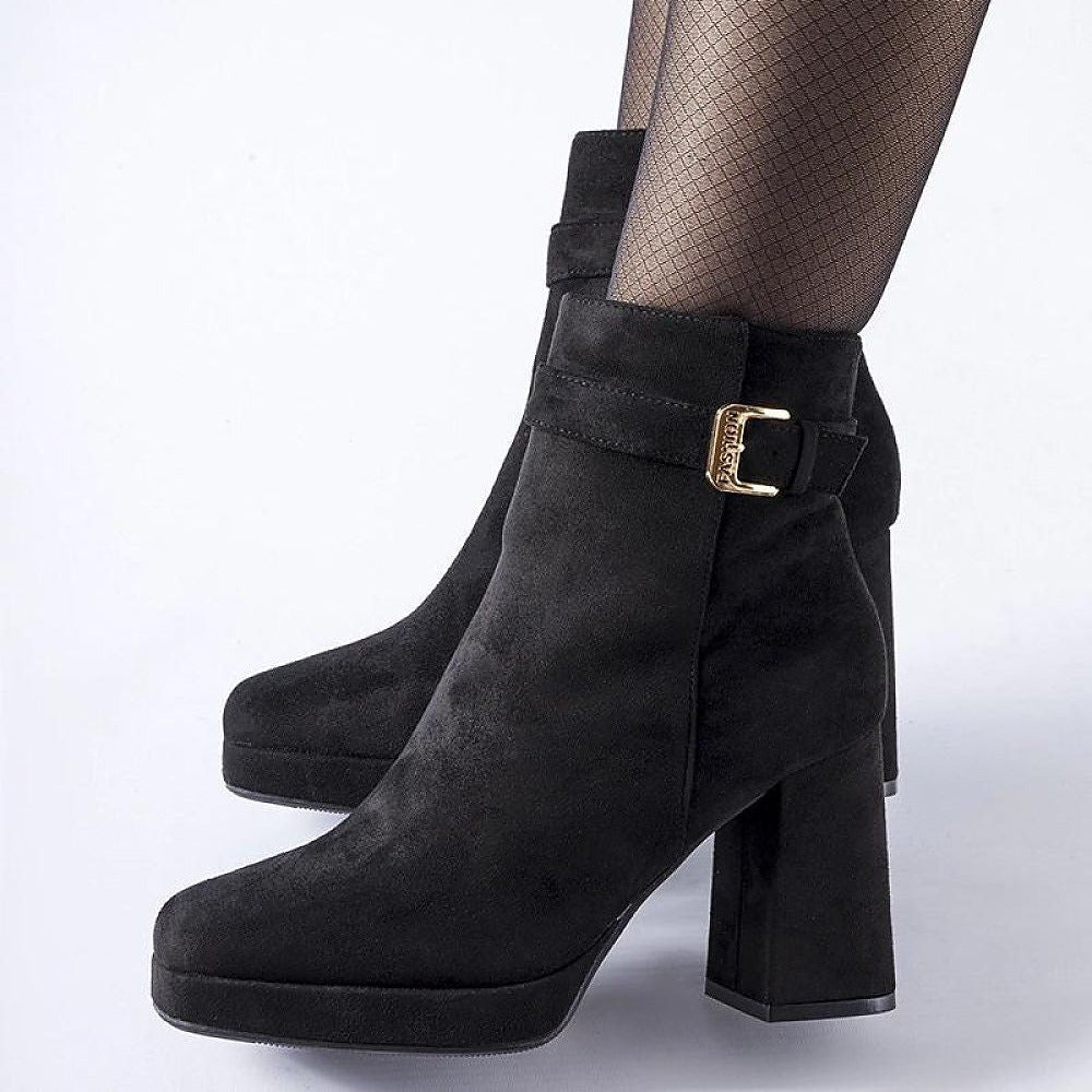 Stiefeletten mit Absatz model 204724 Solea