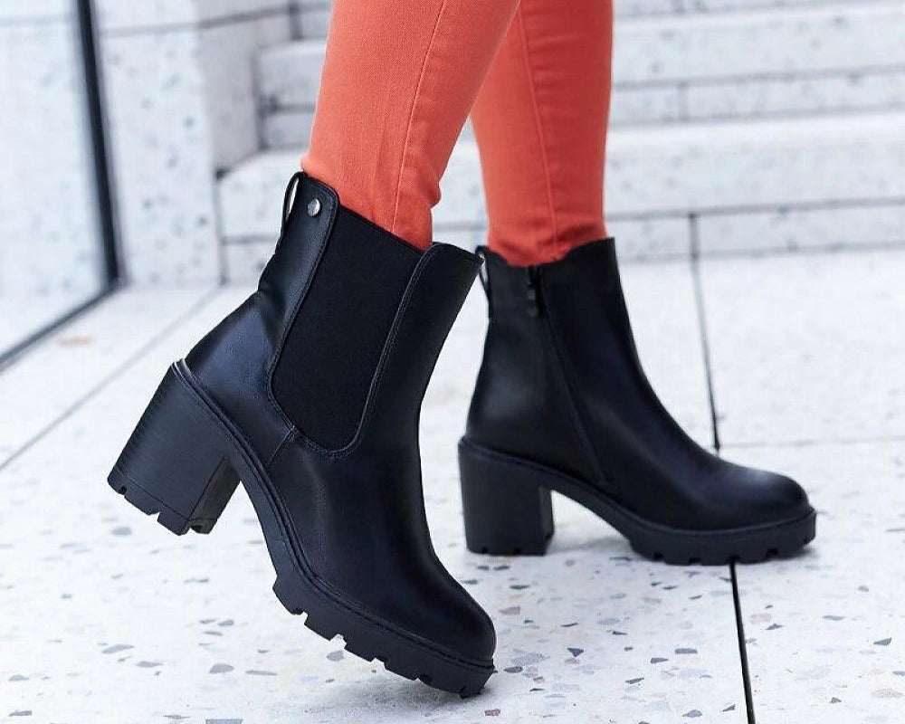 Stiefeletten mit Absatz model 204766 Solea