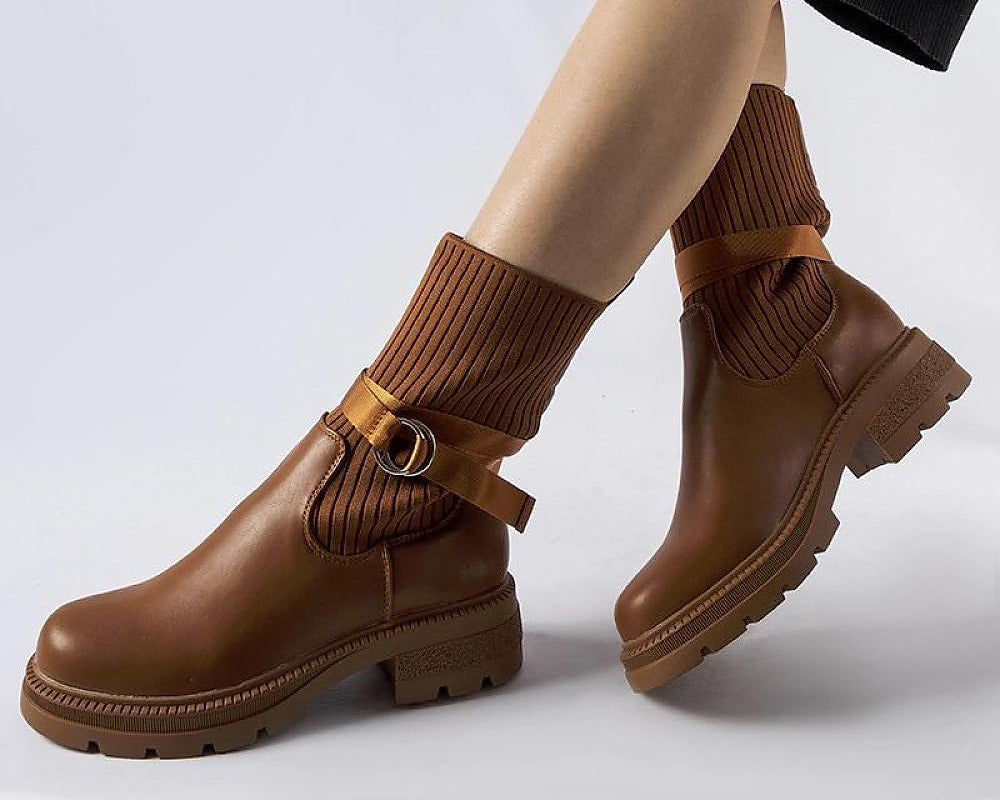 Stiefeletten mit Absatz model 206486 Solea