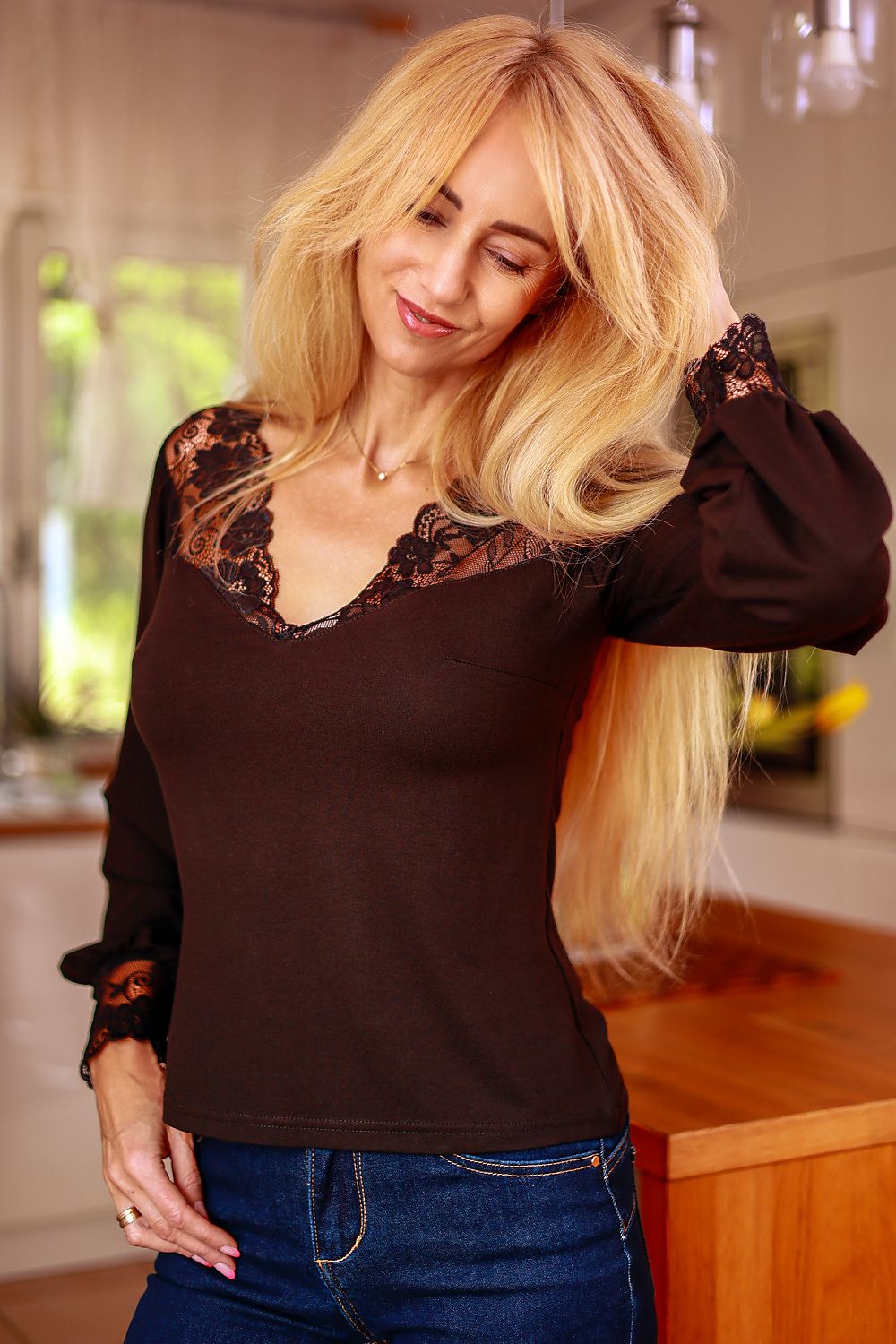 Bluse model 214183 Mirale