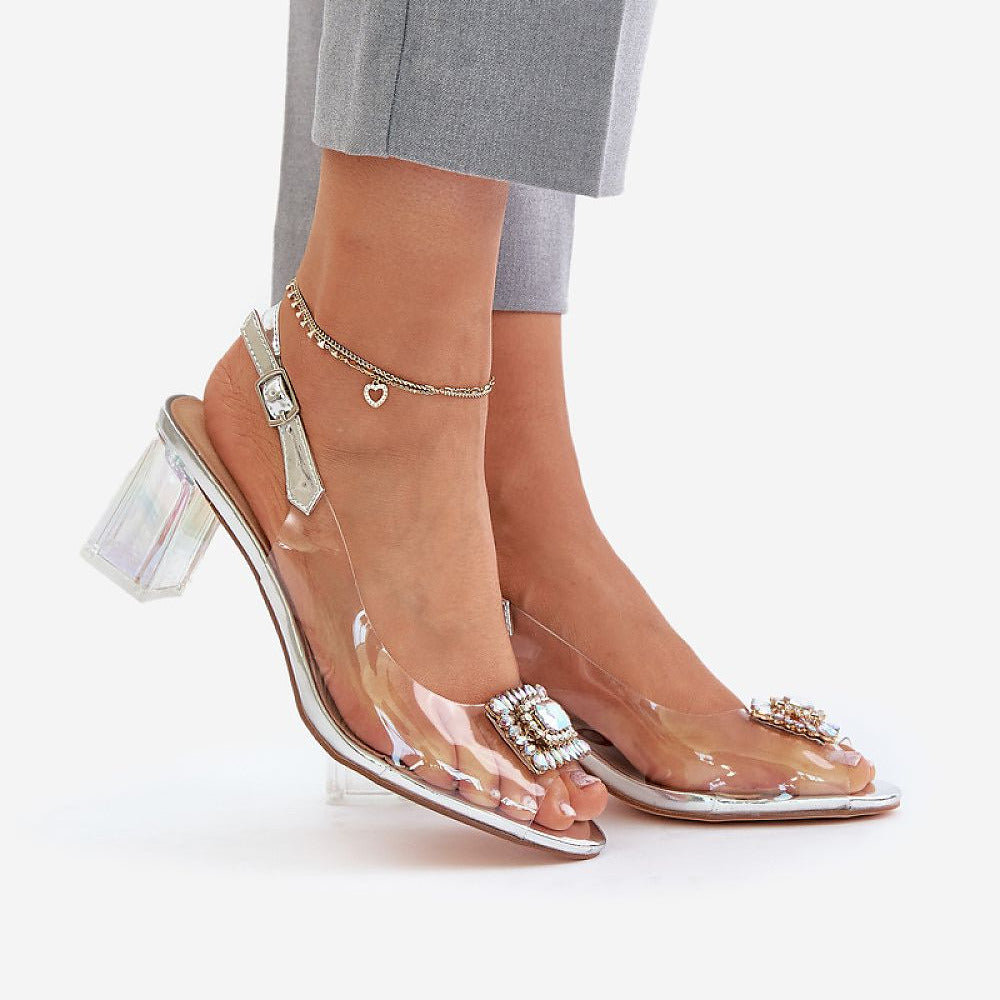 Sandalen mit Absatz model 215722 Step in style