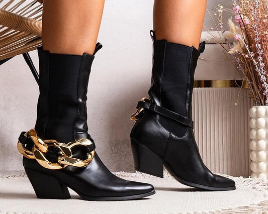  Stiefeletten mit Absatz model 204777 Solea 