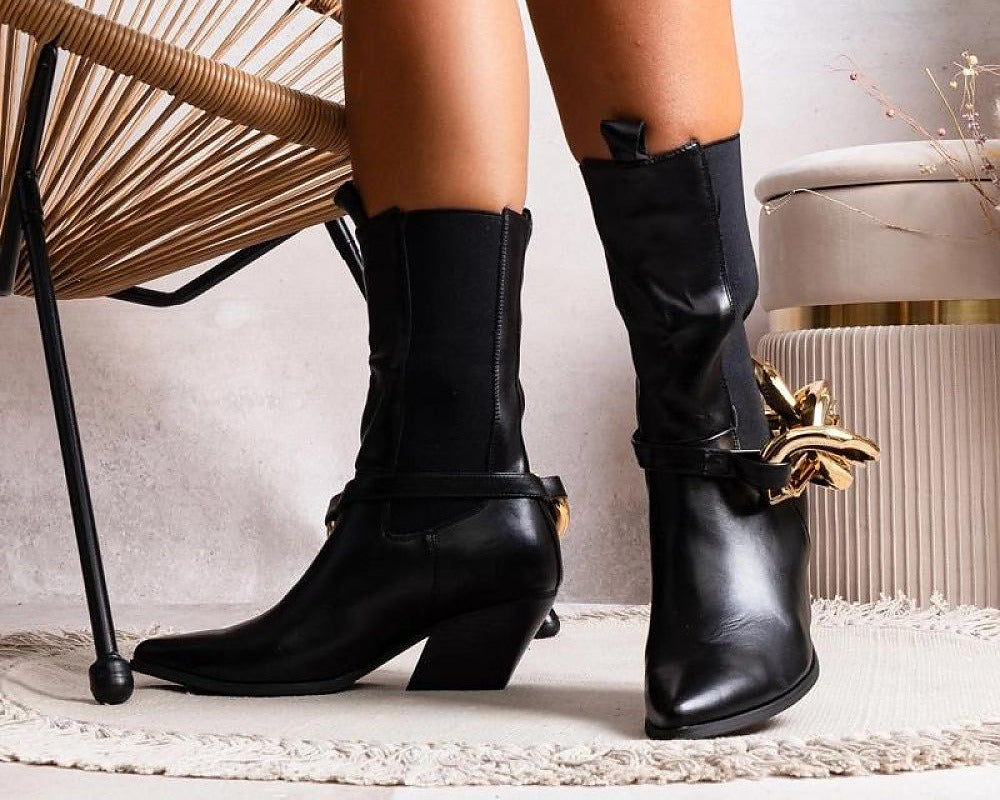  Stiefeletten mit Absatz model 204777 Solea 